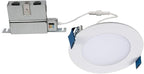 HALO HLB 4 inch LED Recessed Light, Thin Canless, Dimmable, w/Selectable Color Temperatures - HLB4069FS1EMWR