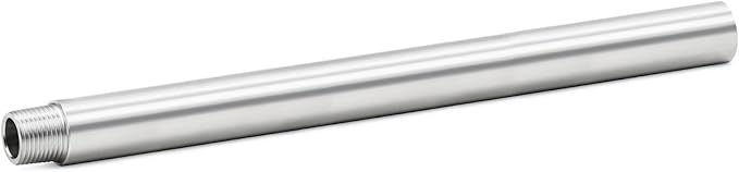 ChillWaves 304 Stainless Steel Pipe Fitting, Nipple Cast Pipe 3/8" NPT Male x 3/8" NPT Female Thread 10" Length(250MM)(1-PACK)