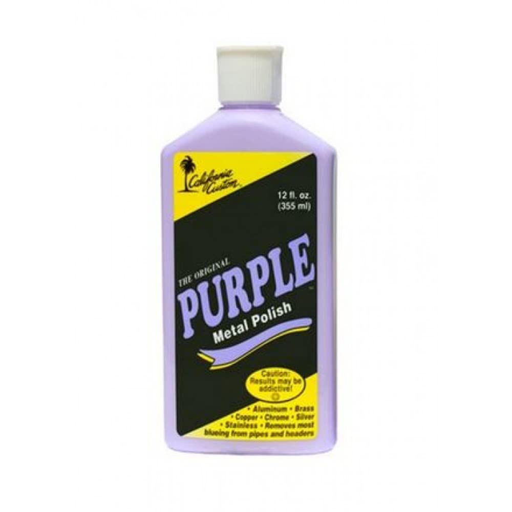Products – The Original Purple Metal Polish, No Silicone, Body Shop Safe, Great for Aluminum, Brass, Copper, Chrome, Silver, Stainless and Gold, Made in The USA