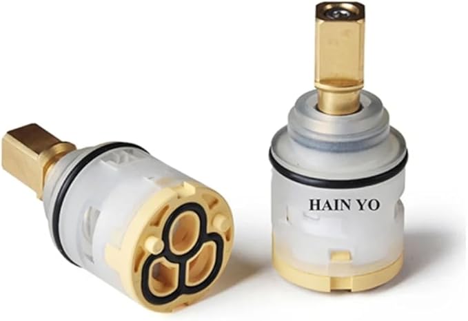 Hain-Yo GL12TD 25mm Ceramic Faucet Cartridge | OEM faucet replacement part | Single Lever | Also replacement for Huntington Brass 3400009 Olympia Faucet PBA29799 and Jerich 25740