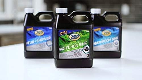 Zep Advanced Kitchen Drain Opener - 32 ounces - U49710 - Formulated for Grease, Food, and Oil-Safe for Garbage Disposal