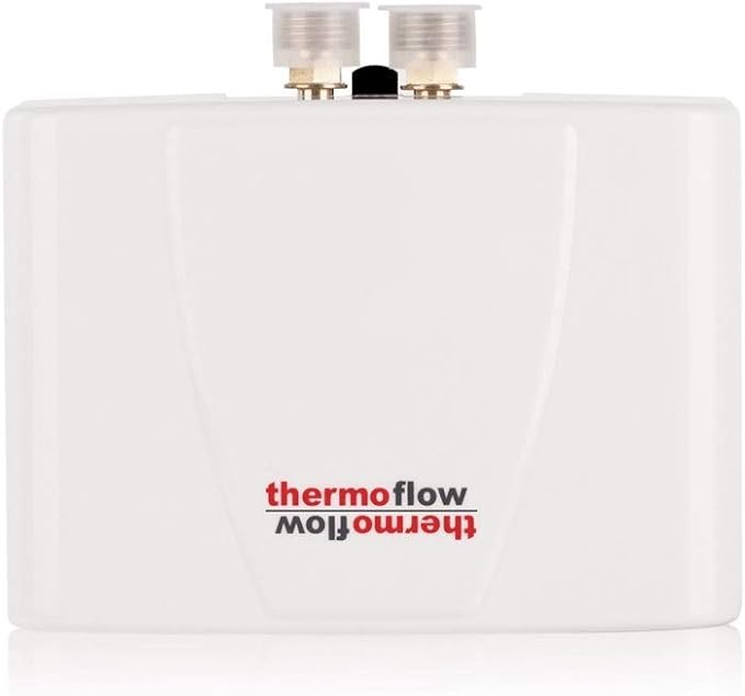 Thermoflow 110V~120V Mini Tankless Water Heater Electric Point of Use On Demand Instant Hot Water Heater Under Sinks Wall Mounted, CSA Certified 3.5kW Hard Wired