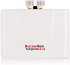 Thermoflow 110V~120V Mini Tankless Water Heater Electric Point of Use On Demand Instant Hot Water Heater Under Sinks Wall Mounted, CSA Certified 3.5kW Hard Wired