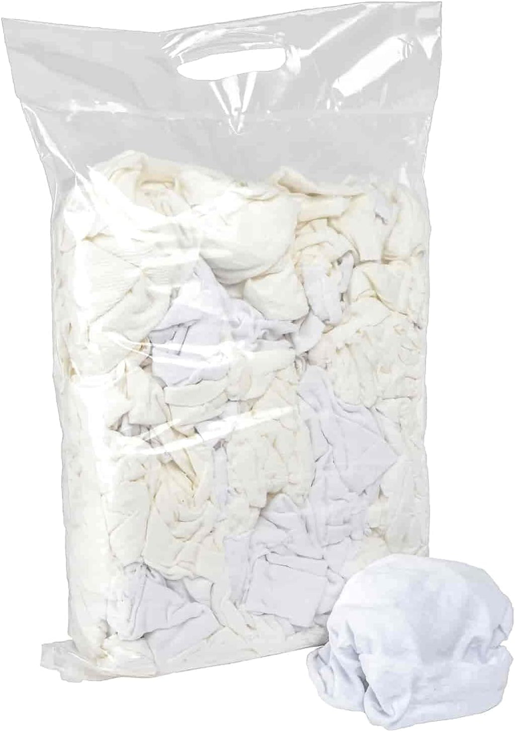 Premium White Knit Cotton T-Shirt Cloth Wiping Rags (2.00)