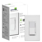 Leviton Decora Smart ELV/LED, Phase Selectable Dimmer Switch, Wi-Fi 2nd Gen, Neutral Wire Required, D2ELV-1BW, White