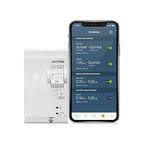 Leviton 2nd Gen Smart Circuit Breaker with Remote Control, GFCI, 2-Pole 25 Amp, 120/240-Volt and 120/208-Volt, 10kA Interrupt Rating, LB225-GST