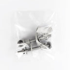 2Pcs Universal Toilet Tank Bolts Nuts, Heavy Duty Toilet Seat Screw Bolt Set, Premium Stainless Steel Hardware with Rubber Washers, Extra Long Nuts Easy Installation (MFL02)