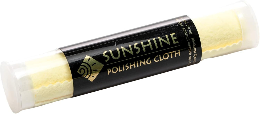 Sunshine 1 Polishing Cloths Jewelry Cleaner Tube Silver Brass Gold Copper