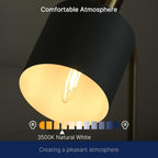 FLSNT 60W Equivalent LED Chandelier Light Bulbs, Dimmable LED B11 E26 Candelabra Base Bulbs, 3500K Natural White, 550LM, 6 Pack UL,CA65 Listed.