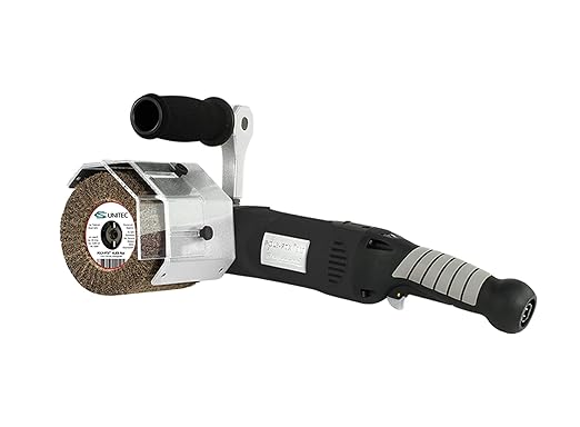 CS Unitec | PTX ECO Smart | Linear Finishing System. Surface Finishing on Stainless Steel, Aluminum, & Metals. Anti-Vibration Handle, Variable Speeds, High Torque, 7.25 Lbs - Made in Germany