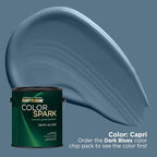 Rust-Oleum Color Spark Interior Paint and Primer in One, Semi-Gloss, Capri, 1 Gallon