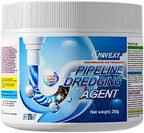 Lanwexy-sink drain hair clog remover cleaner、toilet unclogger heavy duty、bathroom shower pipeline dredging agent、unclog clogged drain、clogged【1 bottles】