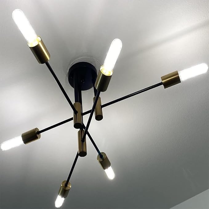 SCOMX 25 Watt T10 Frost Tubular Incandescent Light Bulb, Showcase Lamp, 2700K Soft White, E26 Medium Base, 280 Lumens, 120V (4)