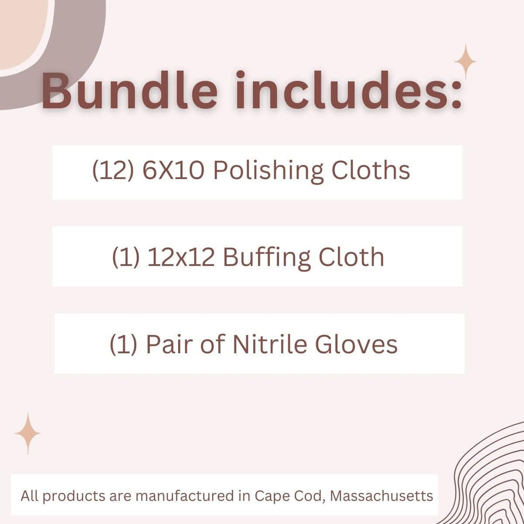 Cape Cod Metal Polishing Cloths Industrial Size Tin 9 Ounces