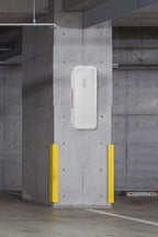 Fire Extinguisher Cabinet Fire Extinguisher Box Outdoor Fire Cabinet Mounted Fire Extinguisher Cabinet Fire Extinguisher Cover (White with Pull-Panel, Rx350, Plastic, 5 Pounds, 2, AKA1)