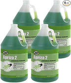 Zep Apriza 2 Multi-Purpose Cleaner - 1 Gallon (Case of 4) 125124 - Oxidizing, Degreaser, Deodorizer, and Sanitizer