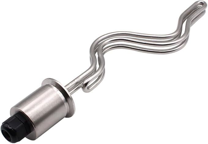 DERNORD 2 Inch (OD64) Tri-clamp Ripple Heating Element Electric Water Heater 5500W 240V