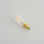 Small Base Purple Light Bulb E12 Colored Chandelier Light Bulbs, 4W 40 Watt Equivalent Dimmable Purple Candelabra Light Bulbs, 6 Pack