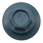 #14 Metal ROOFING SCREWS (250) Screws x 1-1/2" SLATE BLUE Hex Head Sheet Metal Roof Screw. Self starting/tapping metal to woodsheet metal siding screws - EPDM washer. for corrugated roofing