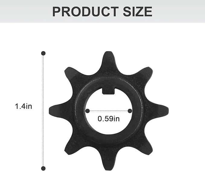 2 pcs 5140010-81 Sprocket Fit for DeWalt DW734 DW735 DW735X
