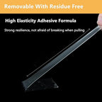 6mmx25M 2 Rolls Clear Thin Double Sided Tape Thin Clear Mounting Tape for Tablets Screen, LED Strips, Electronic Parts, Fabric, Arts Crafts Heat Resistant, Residue Free