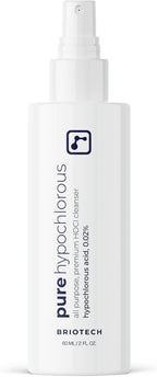 BRIOTECH Pure Hypochlorous Acid Spray and Cleanser, Original Premium HOCl Topical Solution, Multi-Purpose Cleaner, Family Approved & Pet Friendly, 2 fl oz Travel Size