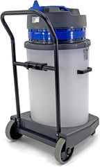 Compact Industrial Wet/Dry Vacuum Cleaner | 2 Motors | 2000 Watt Power | 225 CFM | 19 Gallon Capacity