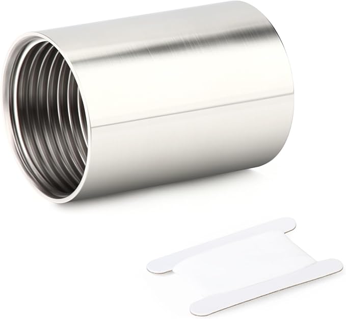 TAISHER 1PCS Stainless Steel Pipe Fittings, 1-1/4" NPT Female x 1-1/4" NPT Female Threaded, 4" Length Nipple Cast Pipe