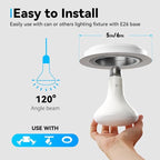 LED Flood Light Bulb Indoor, Dimmable BR30 Recessed Can Light Bulbs, 65 Watt Equivalent Efficient 9W, Soft White 2700K, E26 Standard Base, 800 LM 15000 Hour Lifetime, for Ceiling, Kitchen, 6 Pack