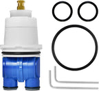 RP19804 Shower Cartridge Compatible with Delta 1300/1400 Series Single Handle Tub Bathtub Shower Faucet Replacement for Delta Monitor Cartridge Repair Plumbing Parts