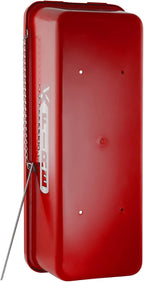 Fire Extinguisher Cabinet Fire Extinguisher Box Outdoor Fire Cabinet Mounted Fire Extinguisher Cabinet Fire Extinguisher Cover (Red with Breaker Bar Attachment, Rx350, Plastic, 5 Pounds, 3, AKA1)