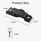Window Sash Lock for Prime-Line F 2589, Sash Locks for Additional Home Security - 2 Pca