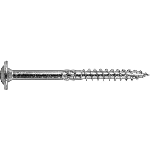 Jake Sales #15 x 3 Construction Lag Screw Stainless Steel T-30 Torx/Star Drive Heavy Duty Lag Screw Far Superior to Common Lag Screws Modified Truss Washer Head (50 Screw Count)