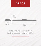 Pfister Stellen Kitchen Faucet with Pull Down Sprayer, Single Handle, High Arc, Brushed Gold Finish, LG529SABG