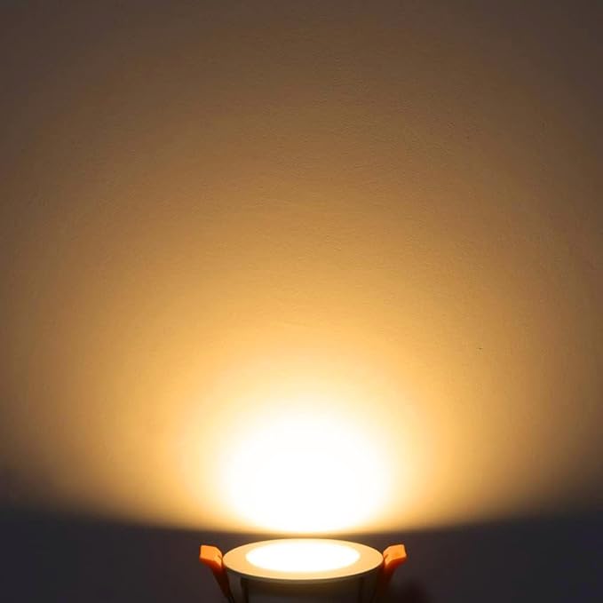 2 Inch LED Downlight, 32 Pack Recessed Lighting Dimmable Ceiling Light, 3W, 2700K Ultra Warm White, CRI80 with LED Driver(35W Halogen Equivalent)