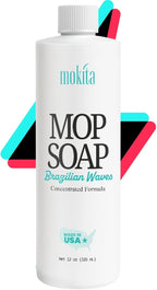 Luxury Mop Soap Brazilian Waves - Safe for Pets - Highly Scented Mop Soap That's Concentrated to Help Remove Dirt, Grease & Grime 12 oz