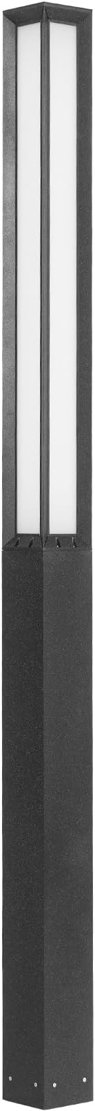 Path Light, 92" Pathway Lights, Wired Outdoor Modern Landscape LED Bollard Driveway Lighting, IP65 Waterproof Aluminum High Voltage Floor Lamp for Walkway Lawn Patio Yard Garden Decoration