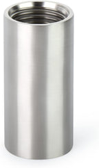 TAISHER 2PCS Stainless Steel Pipe Fittings, 1/4" NPT x 1/4" NPT Female Threaded, 2" Length Nipple Cast Pipe