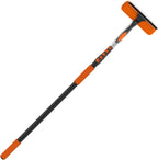 30FT Window Squeegee with Extension Pole, 2-in-1 Squeegee for Window Cleaning, Professional Cleaning Kit for Home with 24FT Telescoping Pole for Outdoor Indoor Use