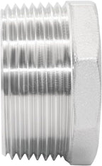 Joywayus Stainless Steel Hex Head Bushing Reducer Pipe Fitting 1-1/4 NPT Male × 1 NPT Female (Pack of 2)