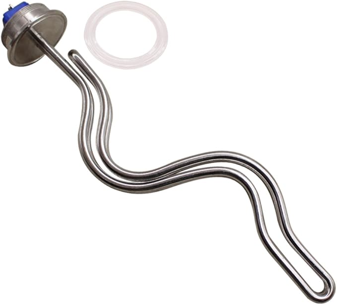 DERNORD 2 Inch (OD64) Tri-clamp Ripple Heating Element Electric Water Heater 5500W 240V