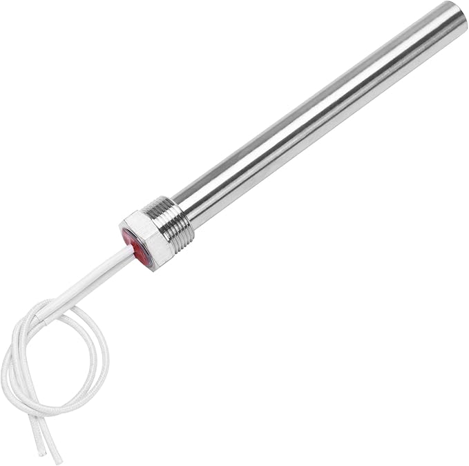 DERNORD Immersion Cartridge Heater 120V 1000W Hot Rod Heating Element Replacement 3/4 Inch Thread