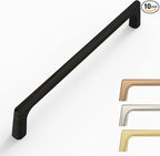 10 Pack Oil Rubbed Bronze Cabinet Pulls - 6.25 Inch Cupboard Handles for Cabinets and Drawer Handles