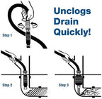 Drain King 456 Unclogs Main Drain Commercial Grade, 4 to 6 Inch