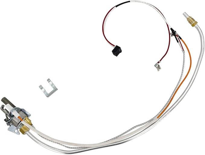 Long Term Heating Function 100112330 Water Heater Pilot Assembly Reliance Gas Thermopile Assembly Compatible with Reliance, State, A.O. Smith, and American Branded Heaters