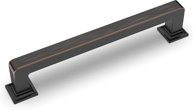 6 Pack 5 Inch Oil Rubbed Bronze Cabinet Handles - Kitchen Hardware Pulls for Cabinets and Cupboards