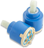 Diameter 35mm Ceramic Faucet Cartridge Replacement for Single Handle Kitchen Basin Shower Faucet Part, Ceramic Faucet Valve