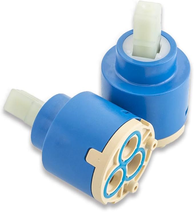 Diameter 35mm Ceramic Faucet Cartridge Replacement for Single Handle Kitchen Basin Shower Faucet Part, Ceramic Faucet Valve