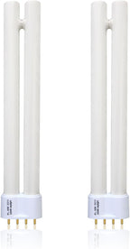 PL18-B 18W Replacement Tube Light Bulb for OttLite T18330 PL18-B-FFP OTL18TCB Fluorescent Light Bulb,Tpye B,Bright Natural Daylight,2G11 Base,930lm,9'' Overall Length 2 Pack