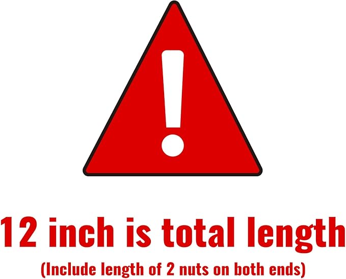 SUNGATOR 12'' Toilet Water Supply Line, 7/8" Ballcock x 3/8" Compression Toilet Hose Connector, 12 Inch Braided Stainless Steel Water Supply Line with 1 Wrench and Sealing Tape (2 Pack)